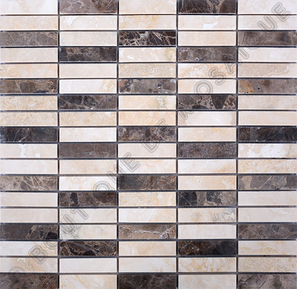 MMV25 mosaïque linear emperador 30 x 30 cm