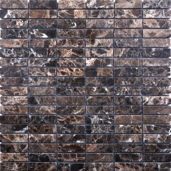 MMV32 mosaïque emperador dark 30 x 30 cm