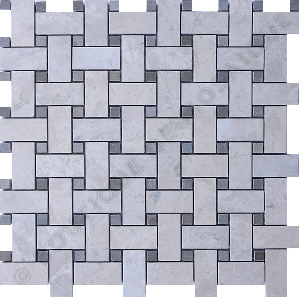 MMV33 mosaique petra thala gris 30 x 30 cm