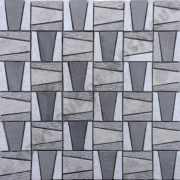 MMV38 mosaïque pyramide gris 30 x 30 cm