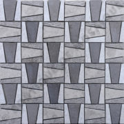 MMV38 mosaïque pyramide gris 30 x 30 cm