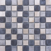 MM3018 mosaïque mix gris