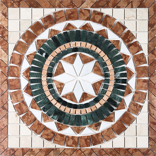 Mosaique Moderne en marbre | Art de mosaique ADM