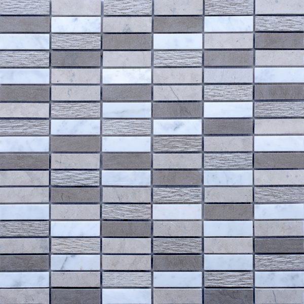 MMV139 Mosaïque alabasta bianco