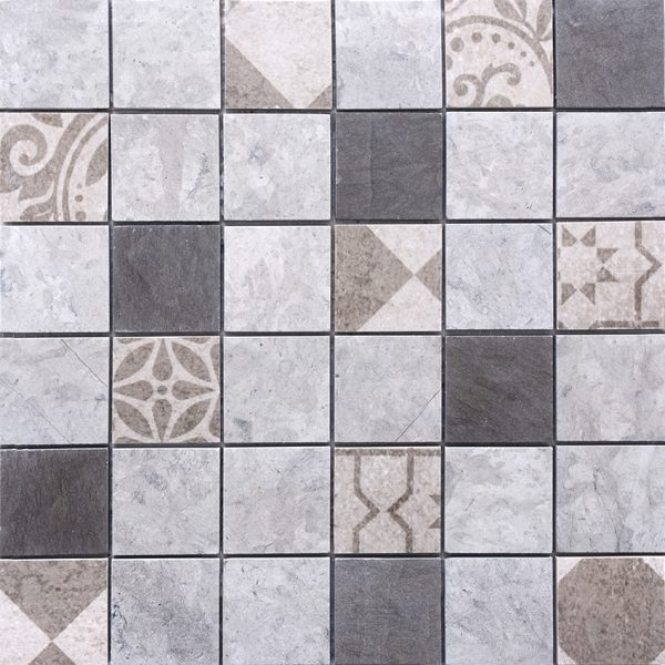 MMC03 Mosaïque gris 48x48 TSB1