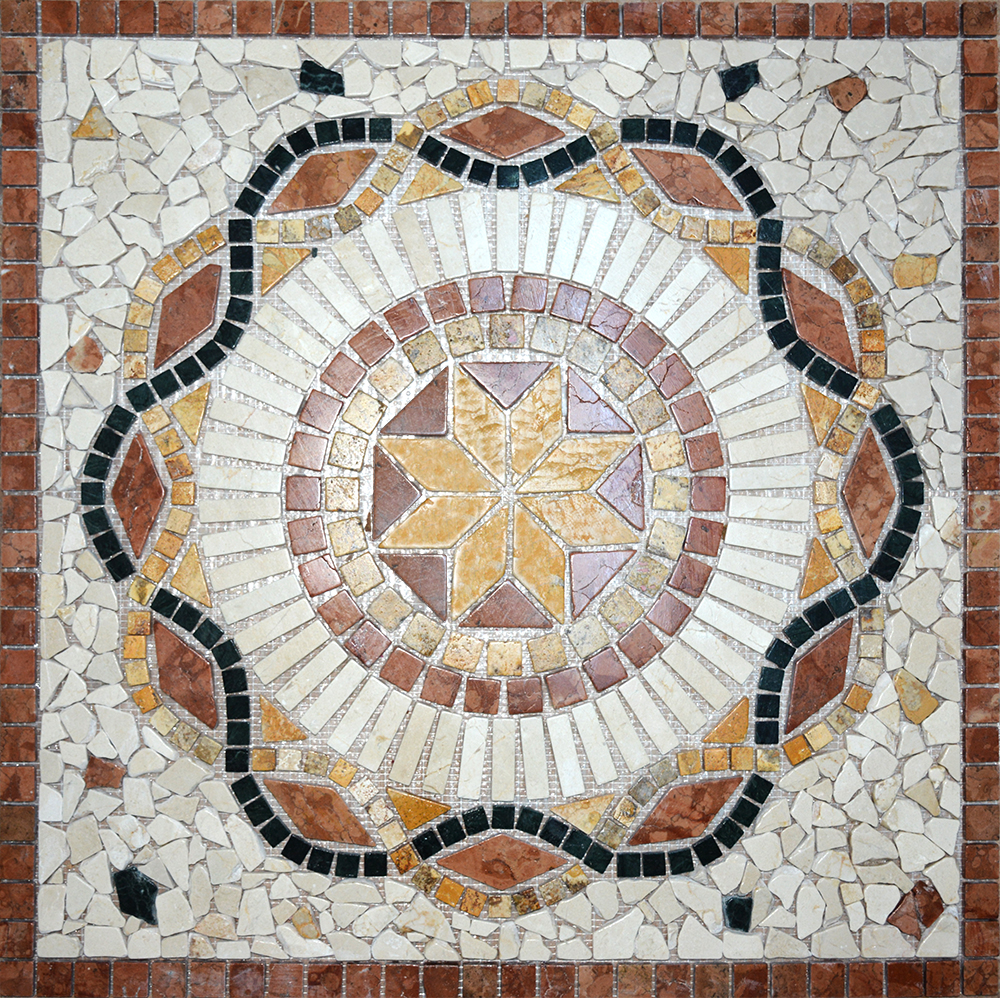 Mosaique Moderne en marbre | Art de mosaique ADM