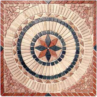 Mosaique Moderne en marbre | Art de mosaique ADM