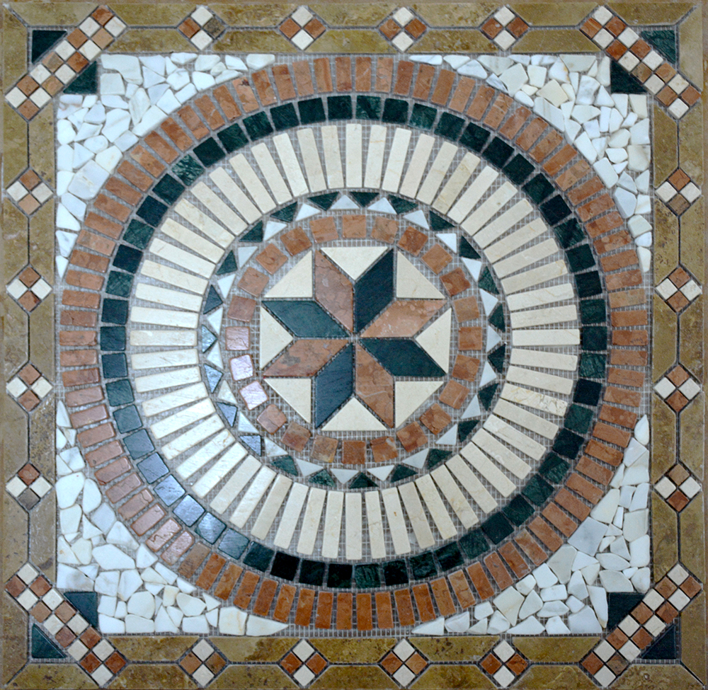 Mosaique Moderne en marbre | Art de mosaique ADM