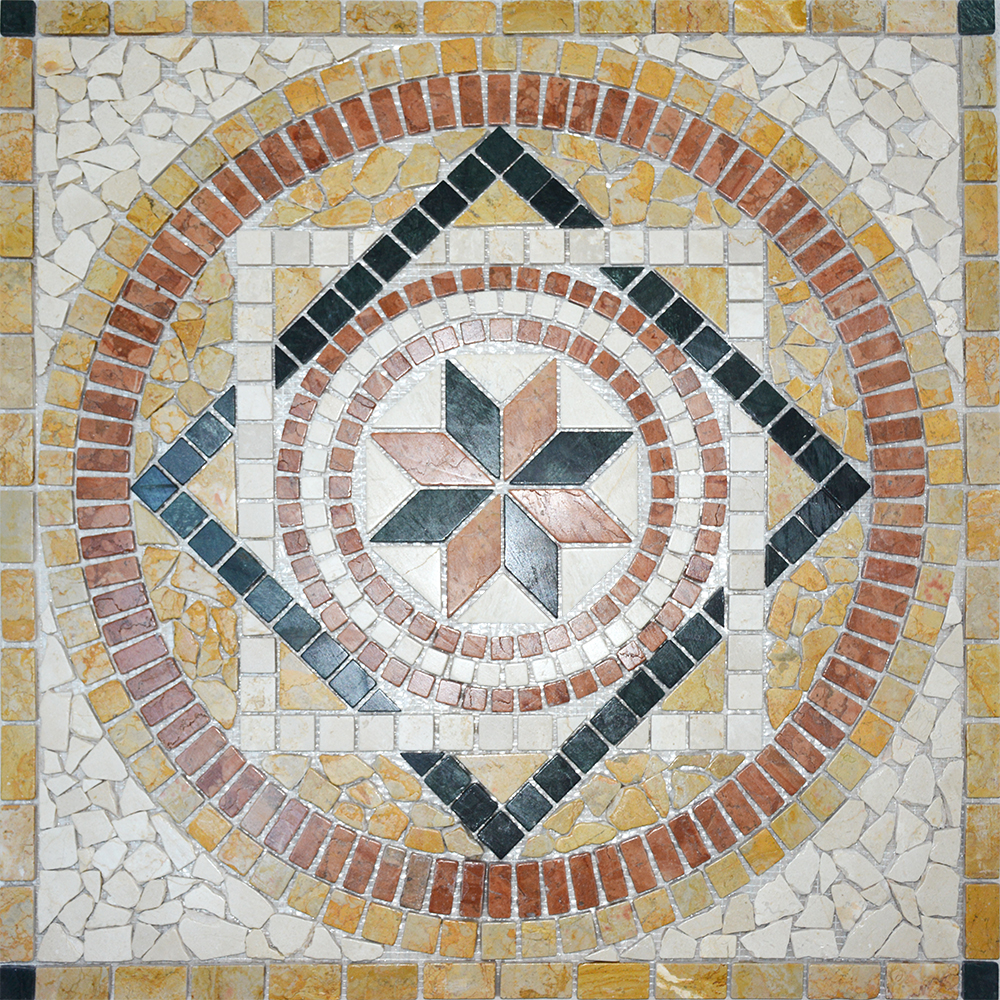 Mosaique Moderne en marbre | Art de mosaique ADM