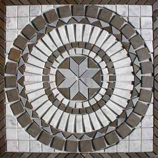 Mosaique Moderne en marbre | Art de mosaique ADM